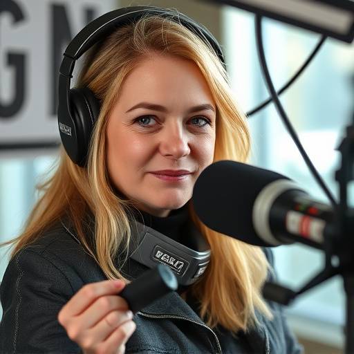 Portrett av Kari Hansen, radiojournalist