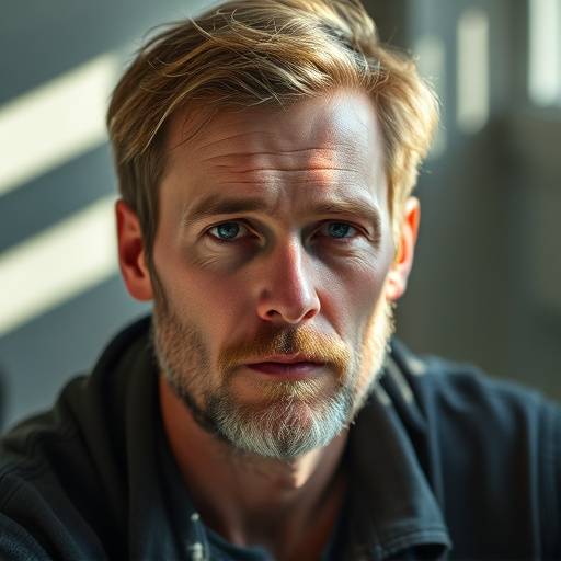 Portrett av Lars Hansen