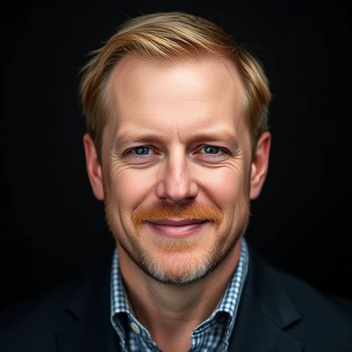 Portrett av Lars Johansen, teknisk ansvarlig